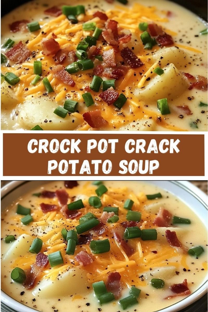 Crock Pot Crack Potato Soup